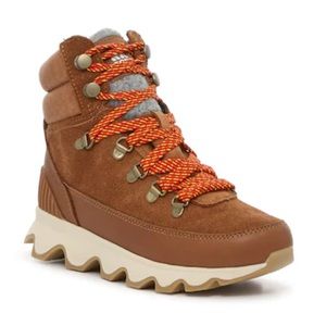 Sorel brown suede platform boots